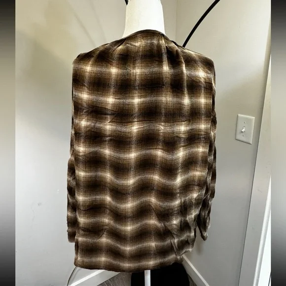 Zara plaid blouse - Picture 5 of 13